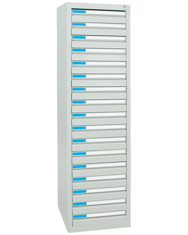 Schubladenschrank Serie ESTA-5, Teleskopauszug