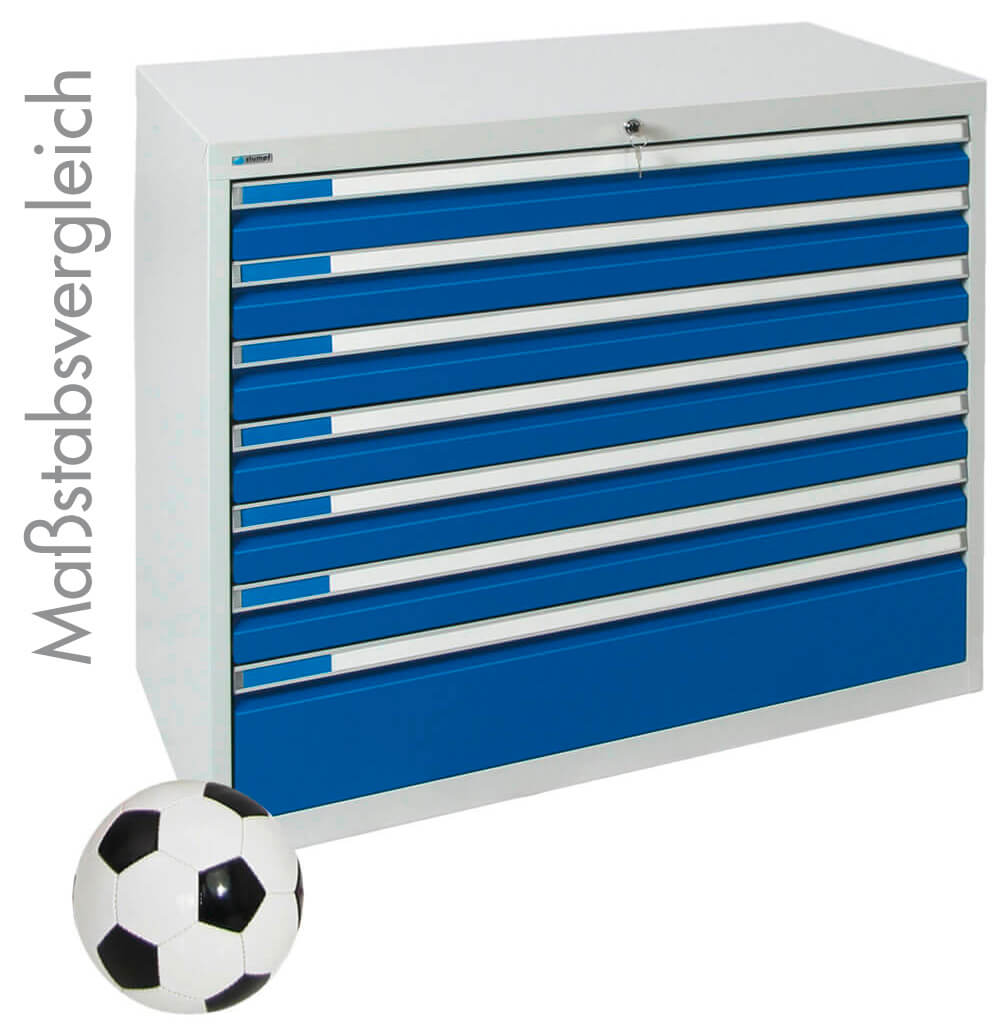 Schubladenschrank MovaFlex, Teleskopauszug-Copy