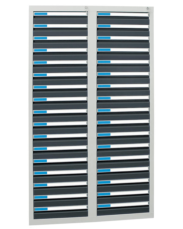 Schubladenschrank Serie ESTA-4, Teleskopauszug