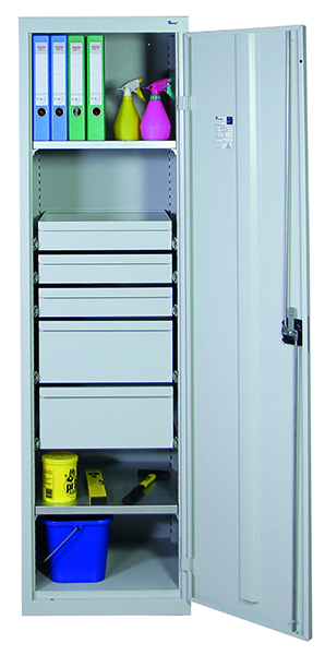 Werkzeugschrank Serie 2000, lichtgrau