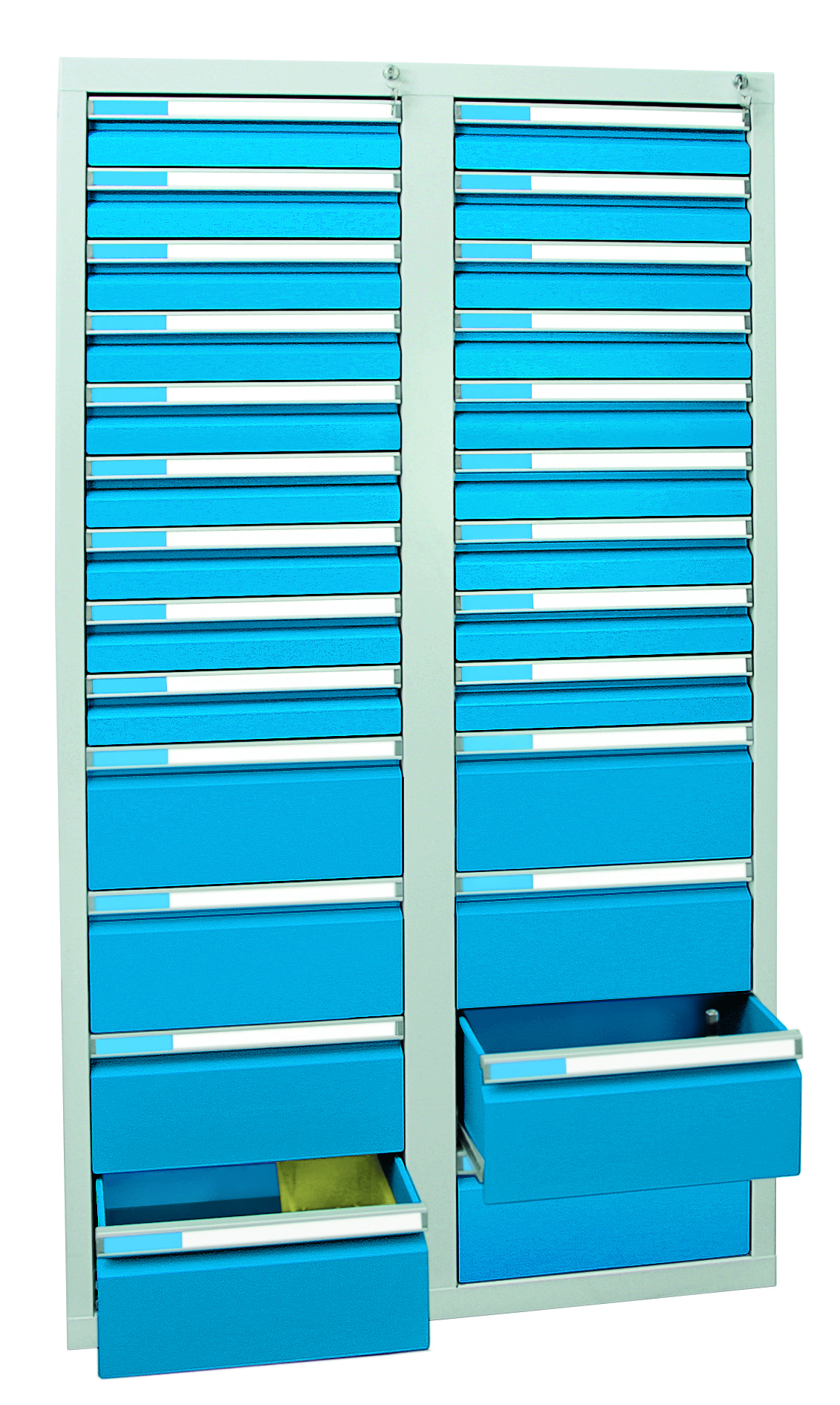 Schubladenschrank Serie ESTA-4, Teleskopauszug