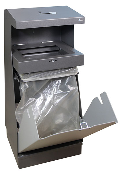 Waste-Vision »Ground-Ashtray« - für Wertstoffe und Zigarettenabfälle