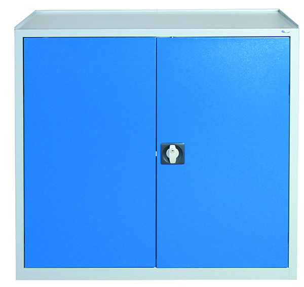 Werkzeug- und Beistellschrank Serie 2000, lichtgrau/lichtblau
