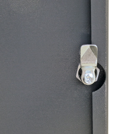 A³, 90 L, für Außenbereiche, anthrazit/blau
