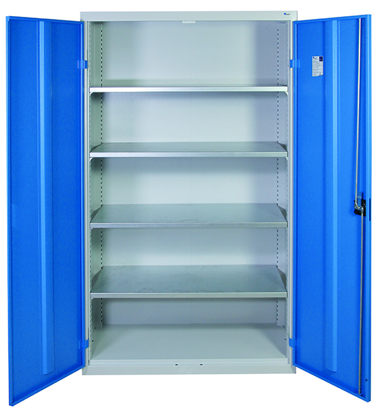 Werkzeugschrank Serie 2000, lichtgrau/lichtblau