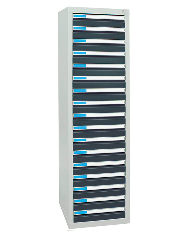 Schubladenschrank Serie ESTA-5, Teleskopauszug