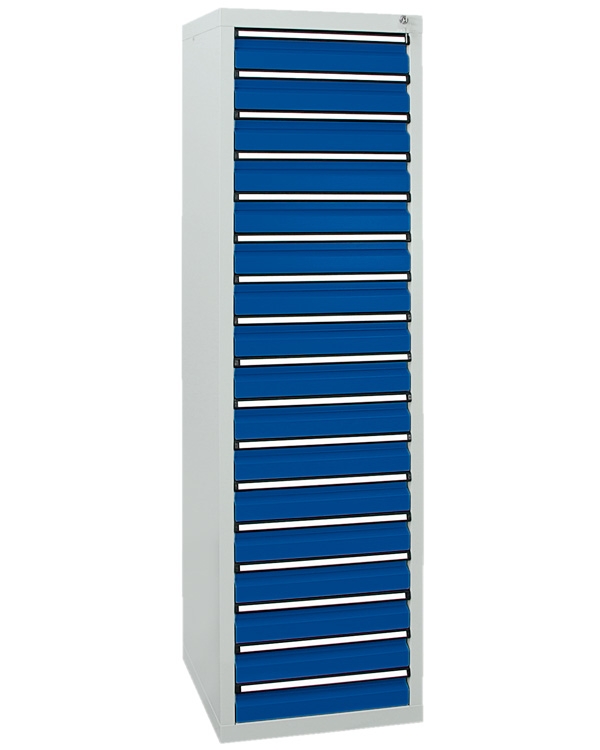 Schubladenschrank Serie ST 410-5, mit Teleskopführungen