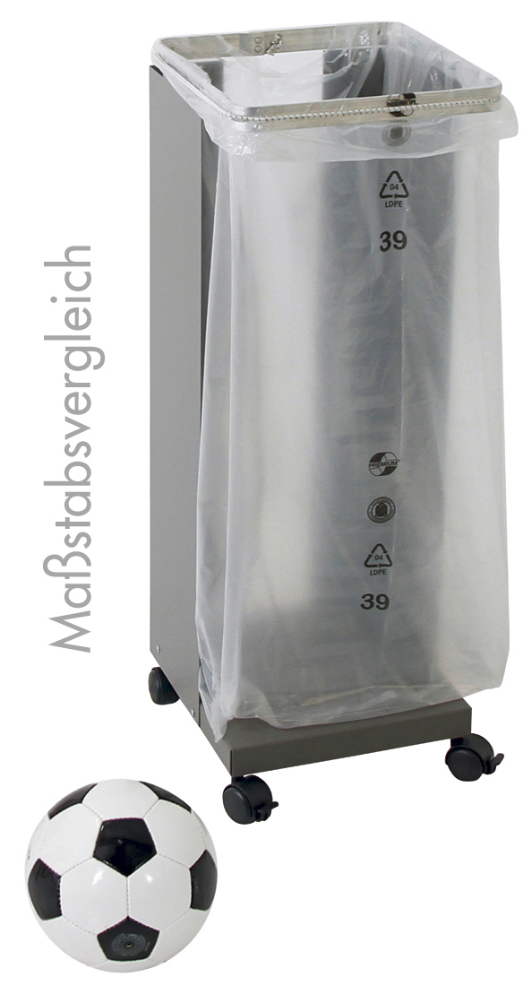 Müllsackhalter HM 75 Basic, fahrbar