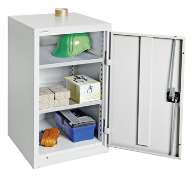 Flügeltürschrank MovaFlex-1, lichtgrau