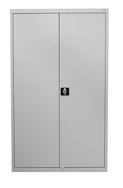Werkzeugschrank Serie 2000, mit Mitteltrennwand, lichtgrau/lichtgrau