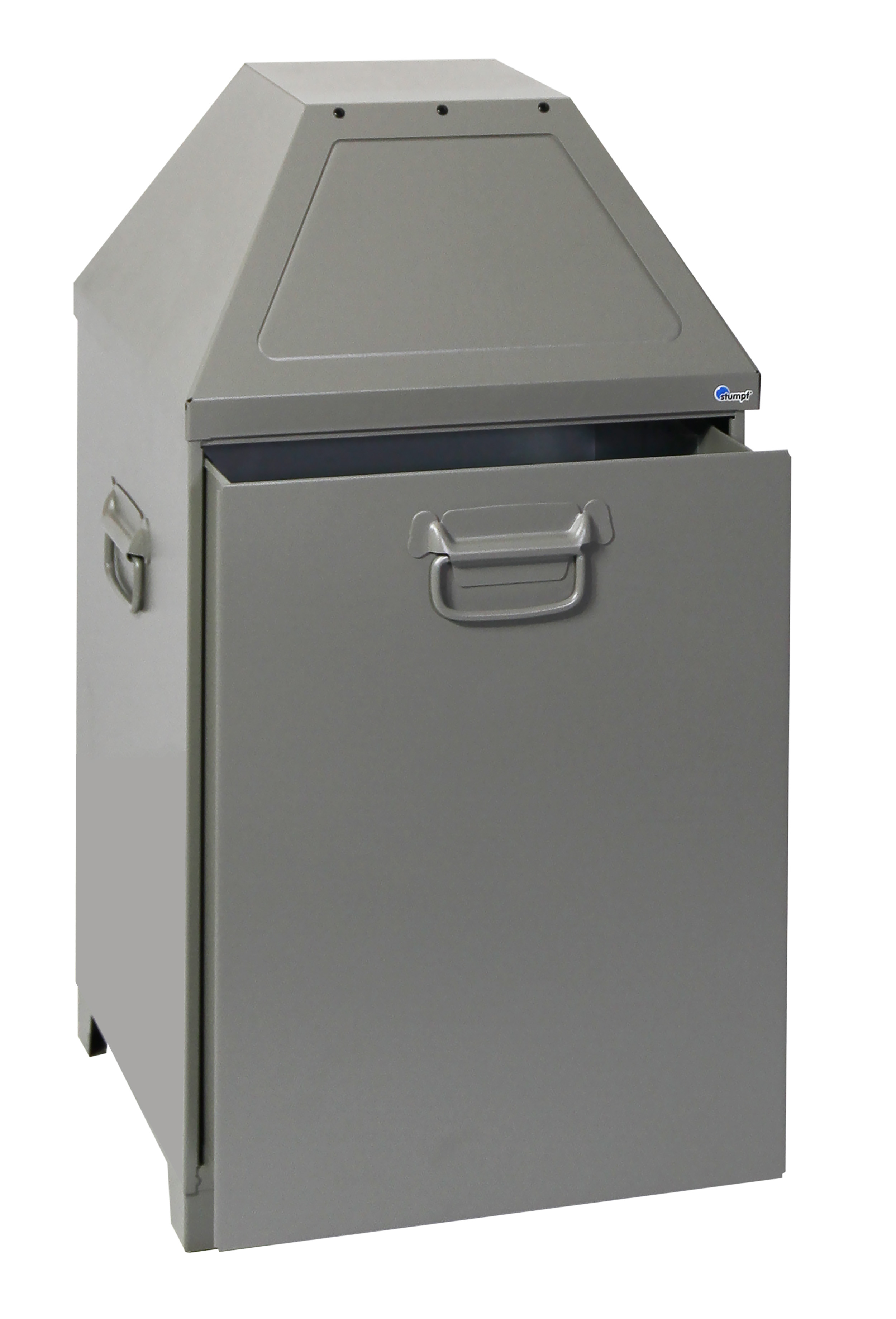 Abfalltrennung ABF - Mod. 2, graualuminium