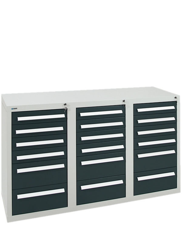 Schubladenschrank, Breite 150 cm