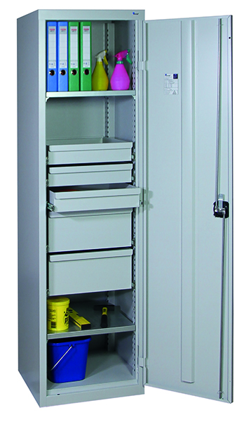 Werkzeugschrank Serie 2000, lichtgrau