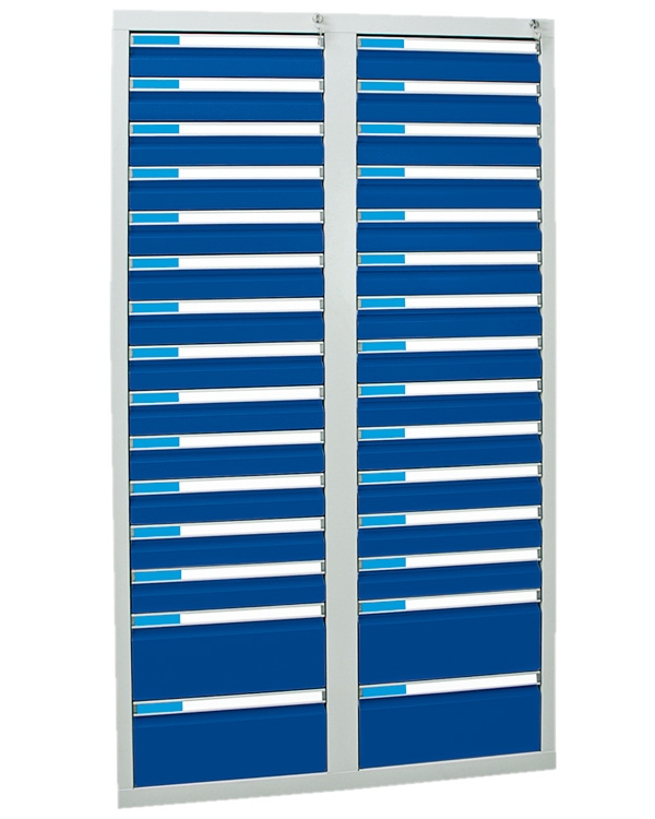 Schubladenschrank Serie ESTA-4, Teleskopauszug
