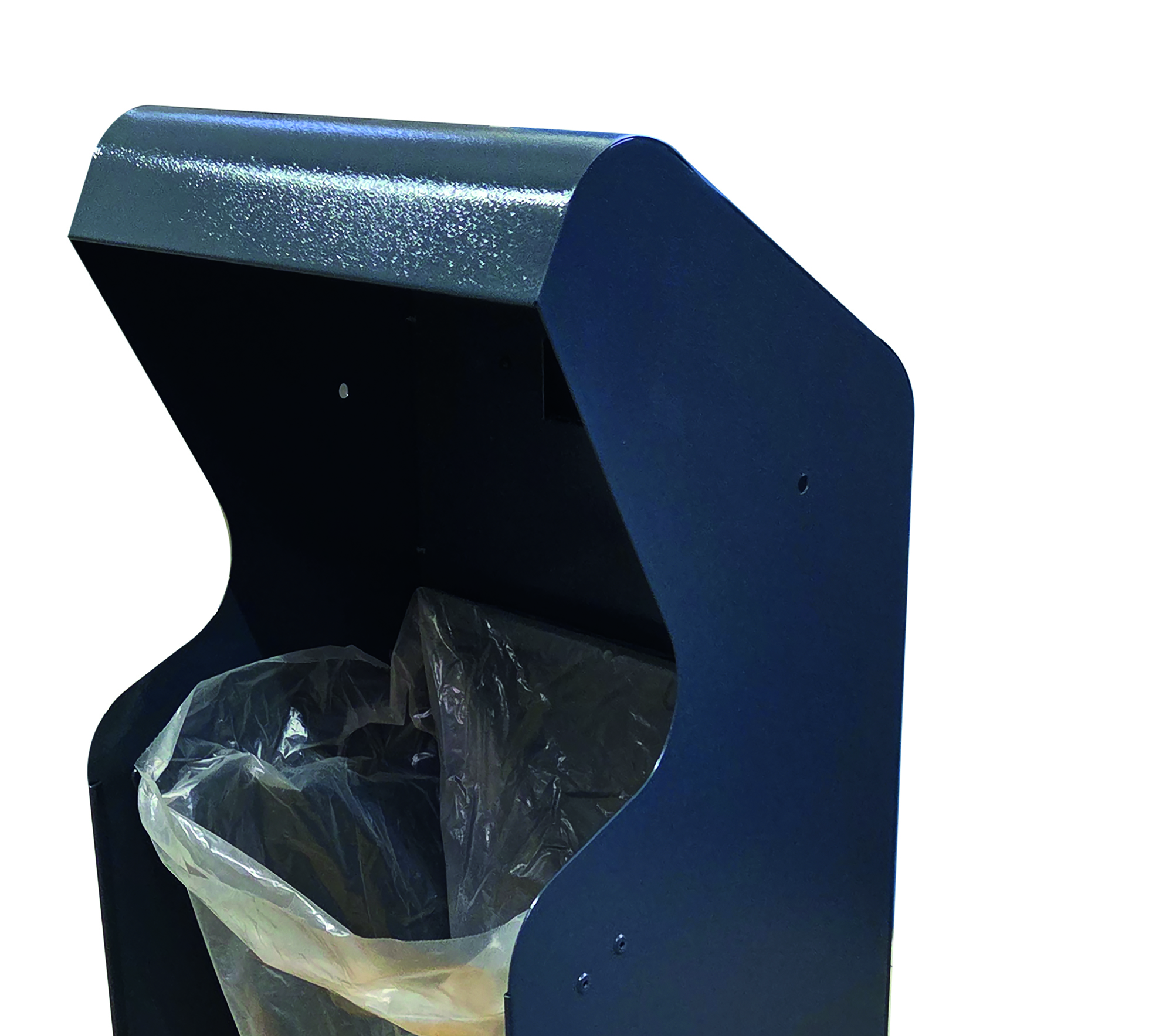 CityCore Metall-Abfallbehälter 3x50L Station für Außenbereich – wetterfest & robust