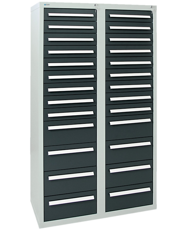 Schubladenschrank, Höhe 180 cm, Breite  100 cm