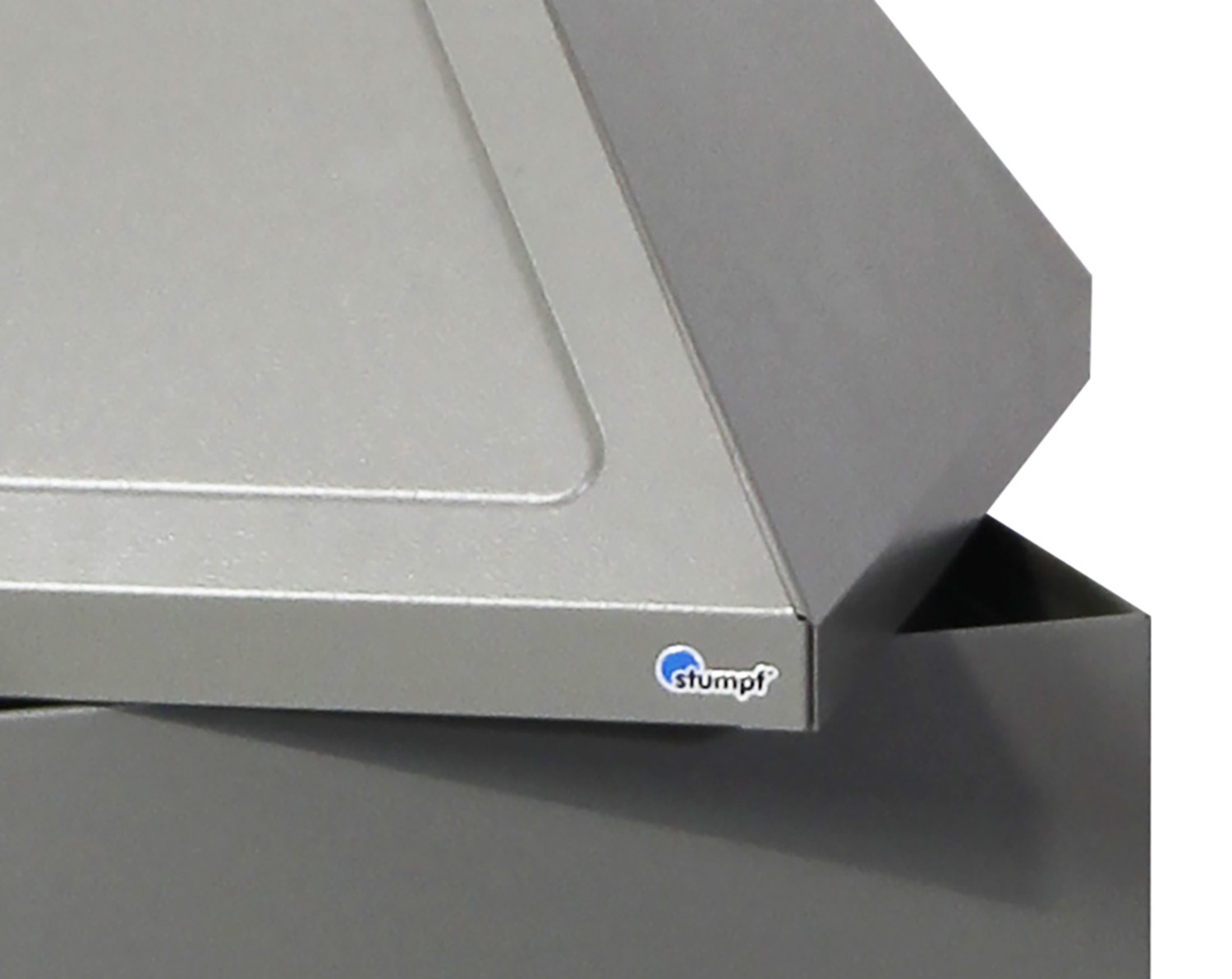 Abfalltrennung ABF - Mod. 1, graualuminium