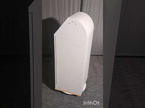 Abfallbehälter Flex M 70 Liter Stahlblech, Handbedienung, verzinkter Innenbehälter